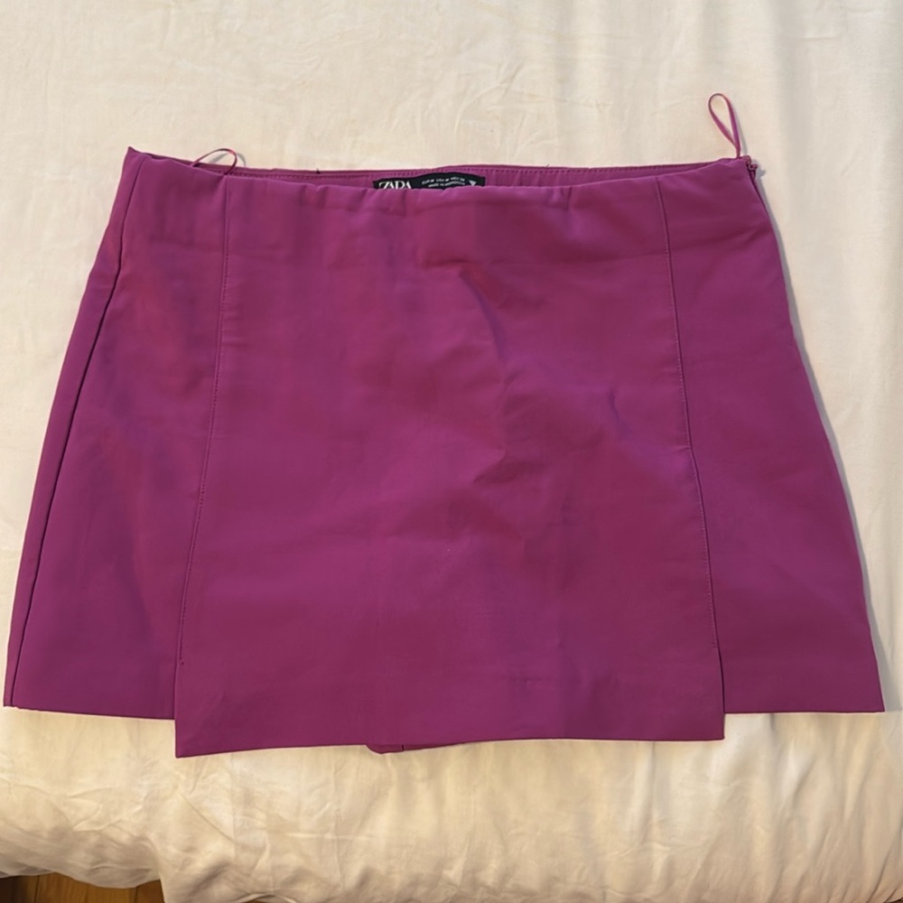 Zara pink mini skort